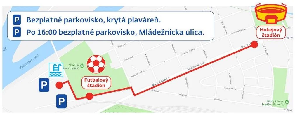 Parkovisko pre fanúšikov